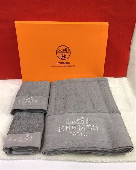 hermes towel set